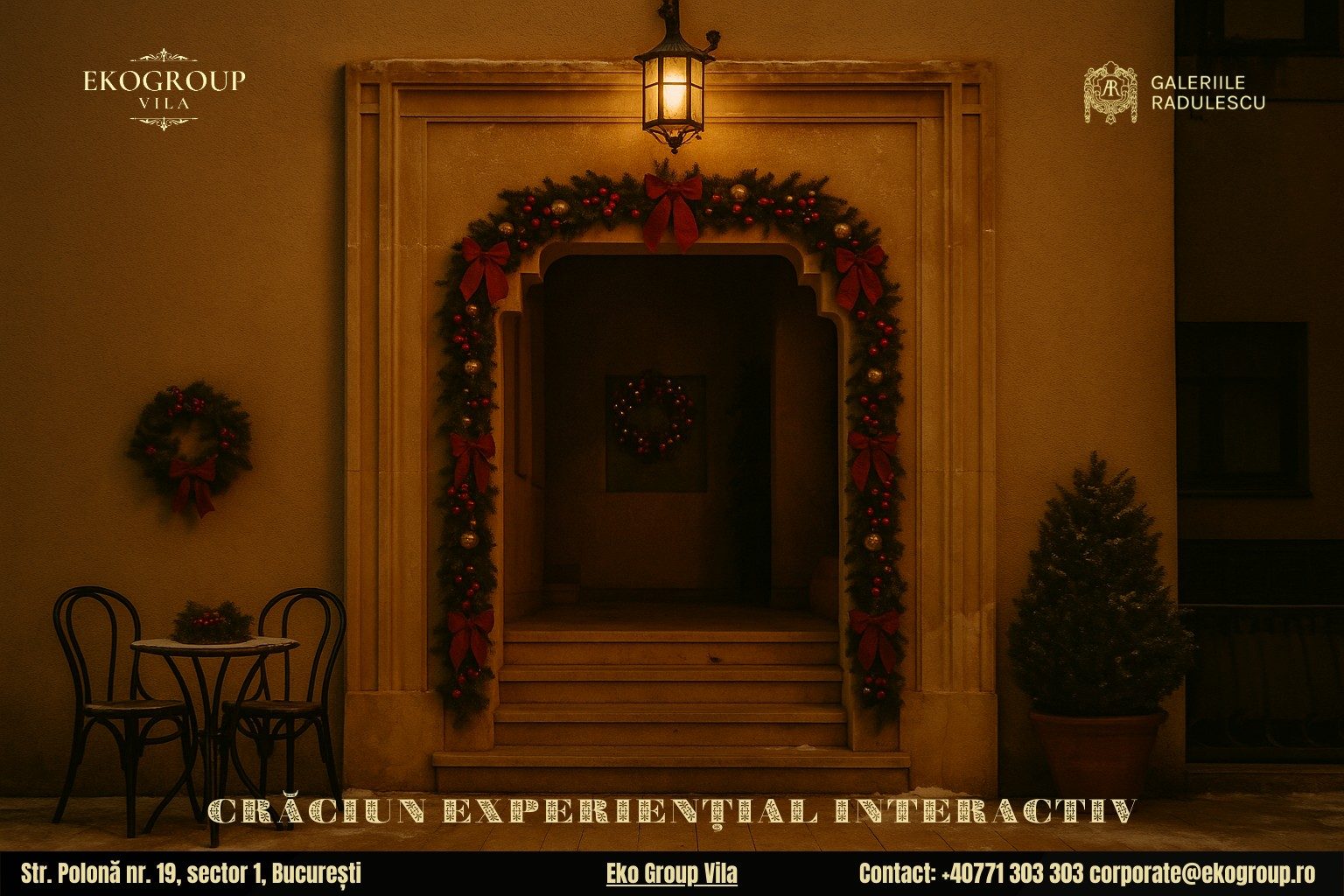 Activități de Crăciun cu parfum interbelic: experiența autentică a Crăciunului anilor ’30 la Eko Group Vila